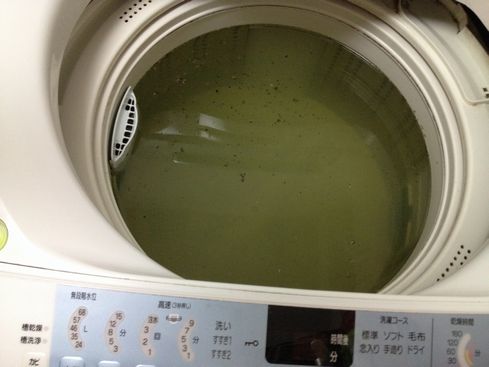 洗濯槽　酸素系漂白剤